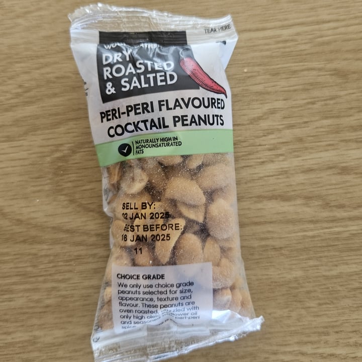 photo of Woolworths Food Roasted And Salted Peri Peri Peanuts shared by @therush on  04 Dec 2024 - review