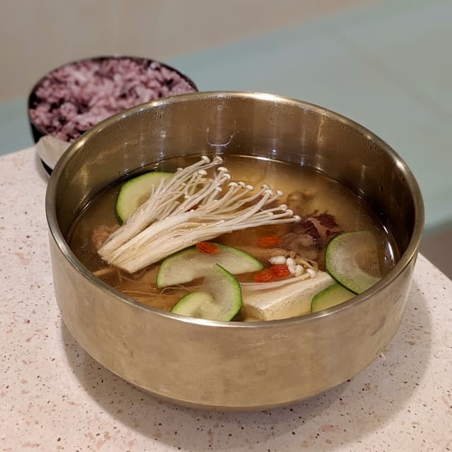 Photo of the dish “Samgyetang Rice”