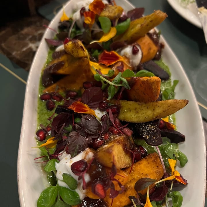 photo of Cultivate Cafe Chaat Roasted Japanese Sweet Potatoes with Tamarind & Coriander Chutney shared by @chefchrissy68 on  18 Apr 2024 - review