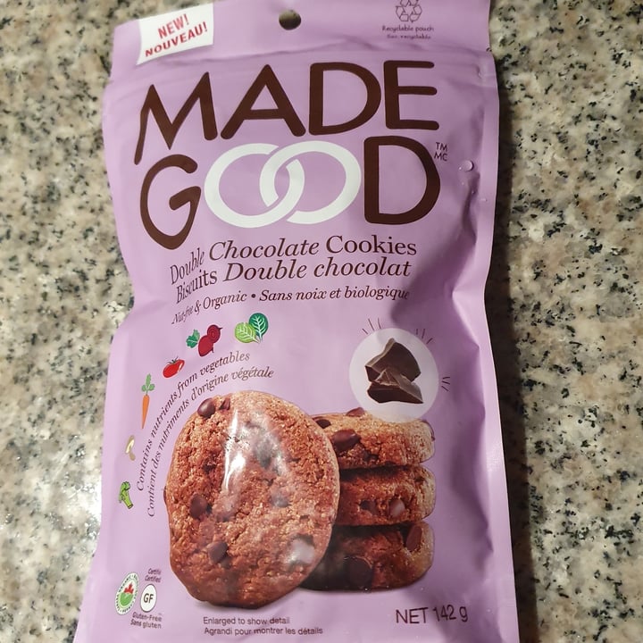 photo of Made Good Double Chocolate Cookies shared by @paniwilson on  24 Apr 2024 - review