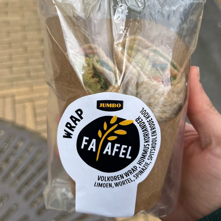 photo of Jumbo Falafel Wrap shared by @alessiatal on  04 May 2024 - review