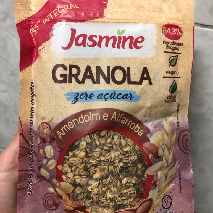 photo of Jasmine Granola Zero Açúcar Amendoim e Alfarroba shared by @mbenitez on  17 Jun 2024 - review