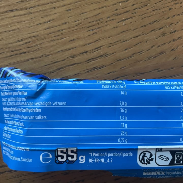 photo of Barebells Vegan Chocolate Dough shared by @carment03 on  08 Nov 2024 - review