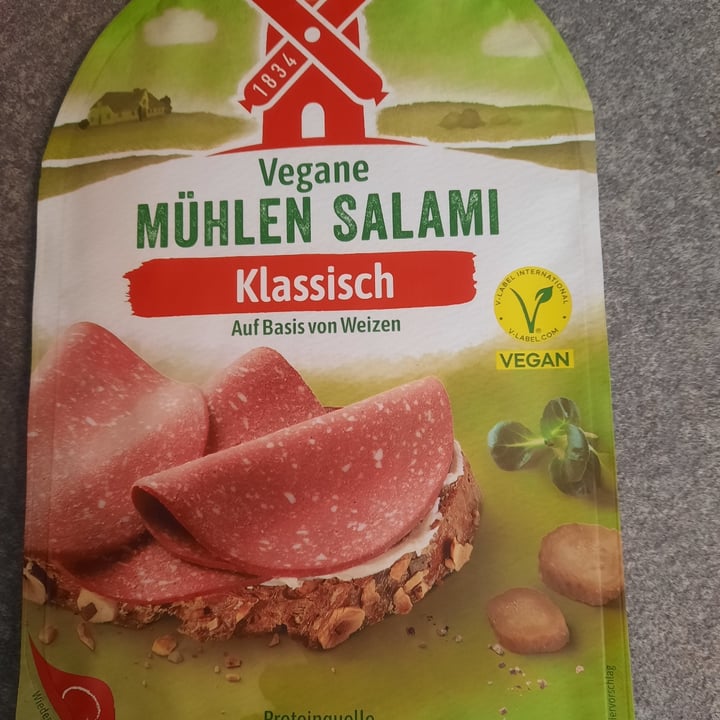 photo of 1834 vegane Vegane Mühlen Salami shared by @giusii on  21 Apr 2024 - review