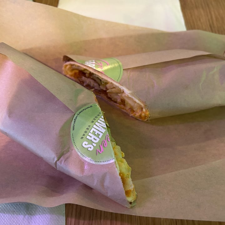 photo of Green Farmers “Chicken” Wrap shared by @schandra on  10 Oct 2025 - review