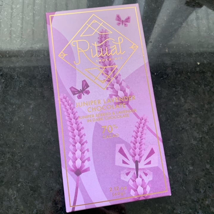 photo of Ritual Juniper Lavender Chocolate shared by @madib on  04 Mar 2024 - review