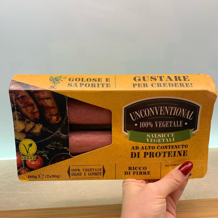 photo of Unconventional Salsicce Vegetali - Sausages shared by @carola9 on  23 Oct 2023 - review