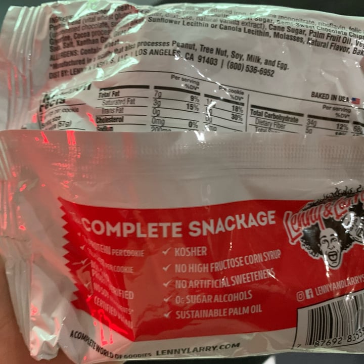 photo of Lenny & Larry’s Double Chocolate Cookie shared by @happycoconut2004 on  01 Jul 2025 - review
