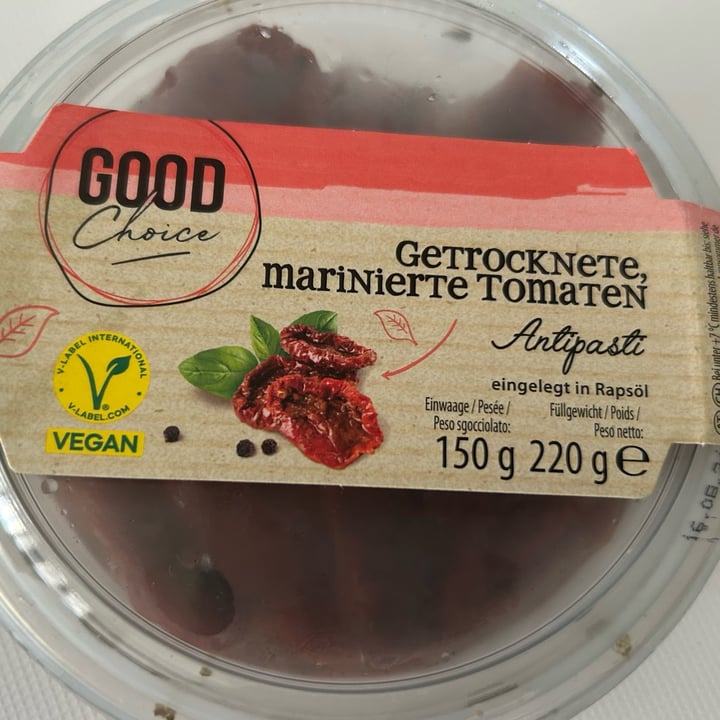 photo of Good Choice Gettocknete marinierre tomaten shared by @al-ma on  08 Aug 2024 - review