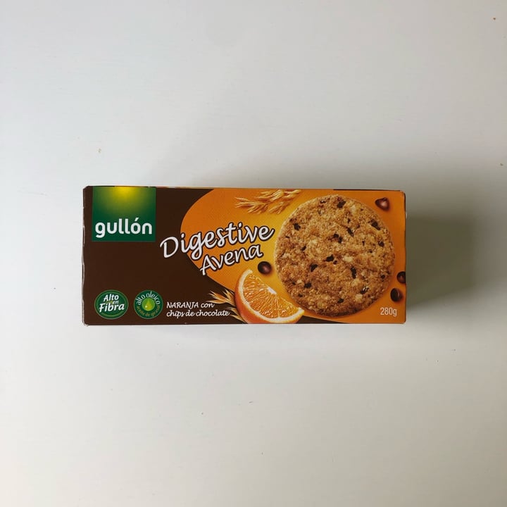 photo of Gullón galletas digestive chocolate y naranja shared by @tomatoandpotatovegan on  29 Mar 2025 - review
