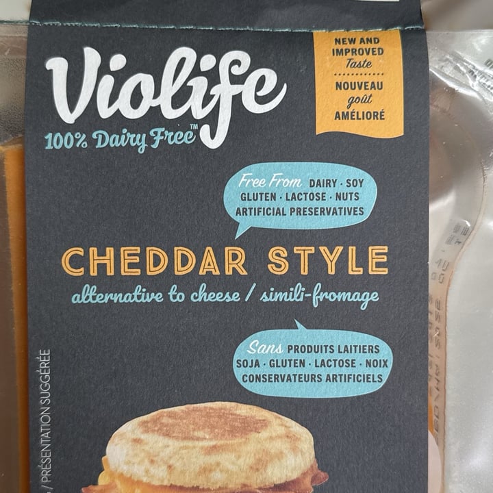 photo of Violife Mature Cheddar Style Slices shared by @timberchick on  15 Apr 2025 - review