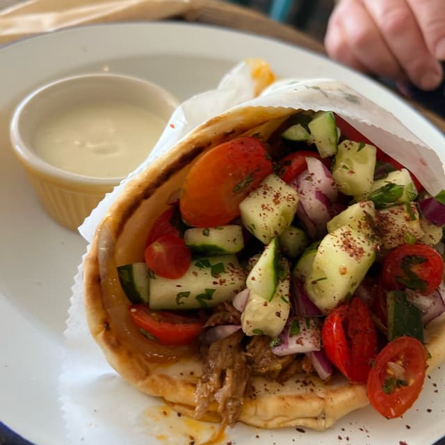 Photo of the dish “shawarma wrap”