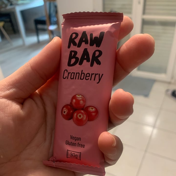 photo of Raw Bar cranberry barritas de frutas y frutos secos shared by @almafrancesa on  08 Feb 2024 - review