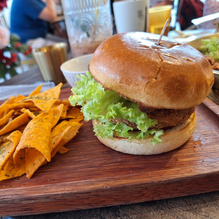 photo of Venusology Cafe Single Burger shared by @veganspicegirl on  06 Oct 2025 - review