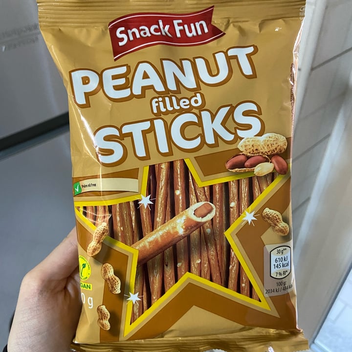 photo of Snack Fun peanut filled sticks shared by @gio24601 on  21 Aug 2025 - review