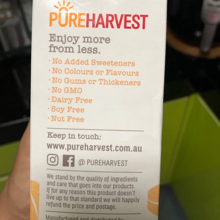 photo of Pureharvest Organic Oat Unsweetened shared by @taufixc on  13 Apr 2024 - review