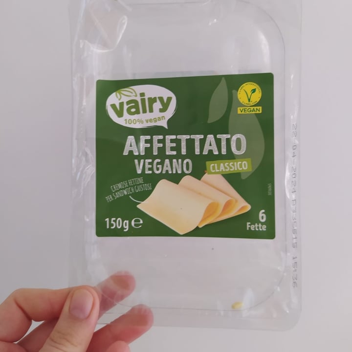 photo of Vairy affettato vegano shared by @deliaveg on  23 Feb 2024 - review