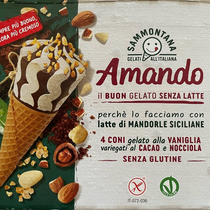 photo of Amando Cono vaniglia, cacao e nocciola shared by @lillaveg on  01 Nov 2023 - review