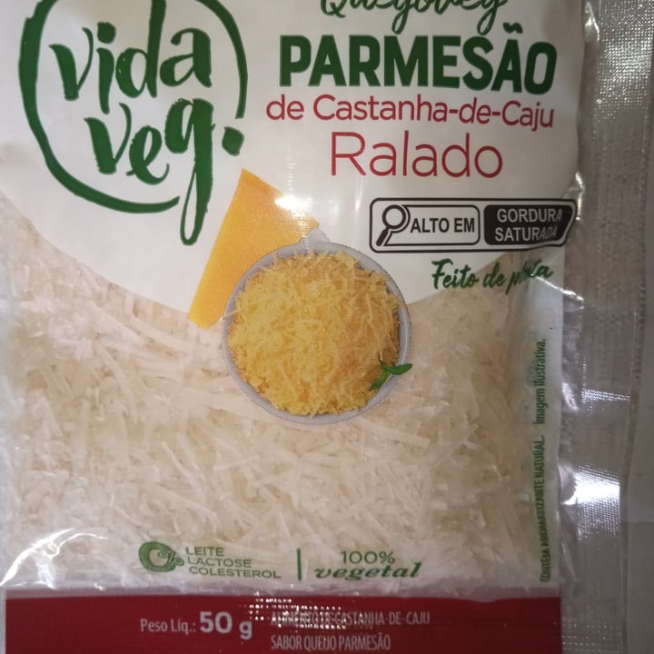 photo of Vida Veg Queijo Parmesão Ralado shared by @ddm on  15 May 2024 - review