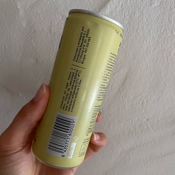 photo of Kombucha Republik Kombucha Jengibre Y Limón shared by @pauladelriver on  22 Aug 2025 - review