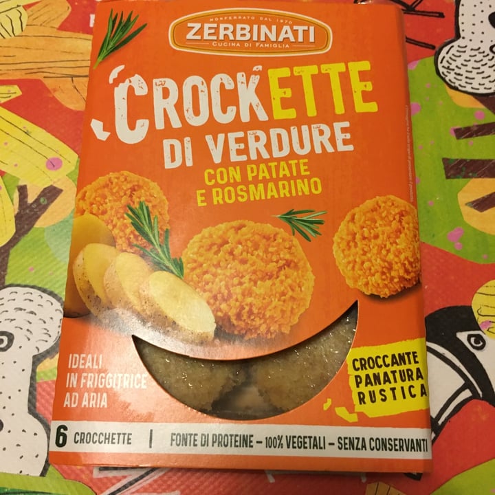 photo of Zerbinati crocchette Di Patate E Rosmarino shared by @cripardo on  16 Dec 2023 - review