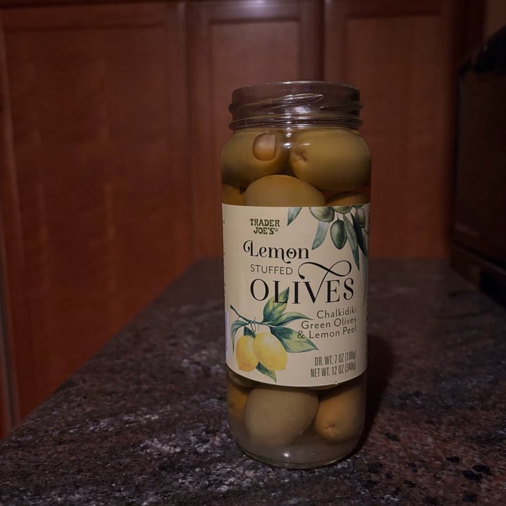 photo of Trader Joe's Lemon Stuffed Olives shared by @hereforareason on  16 Jul 2025 - review