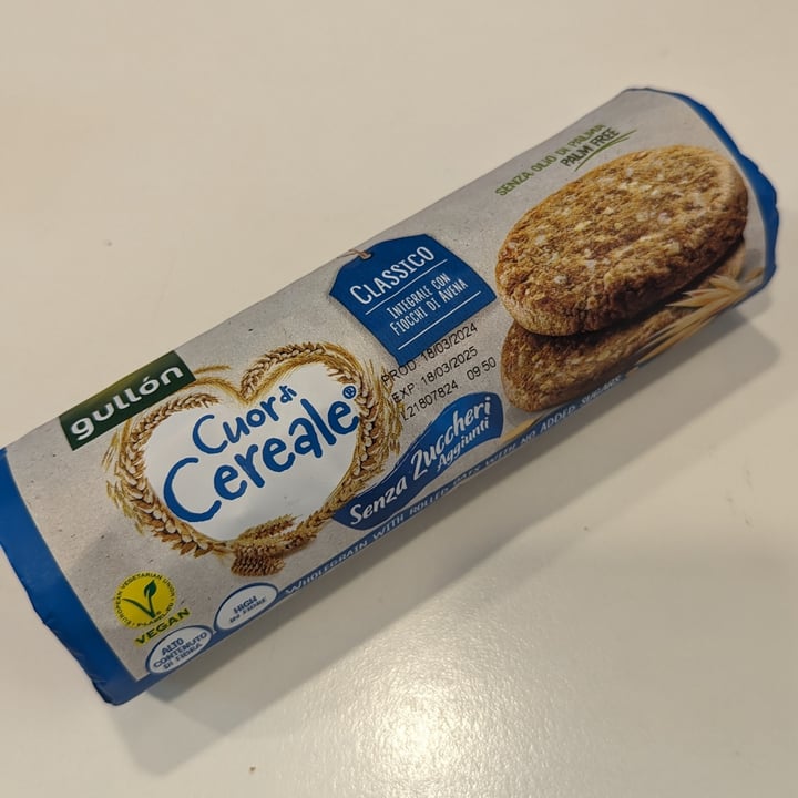 photo of Gullón Cuor di cereale senza zuccheri aggiunti shared by @serenasofia on  29 Apr 2024 - review