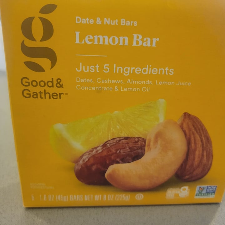 photo of Good & Gather Lemon Bar shared by @sensiblevegan on  18 Feb 2024 - review
