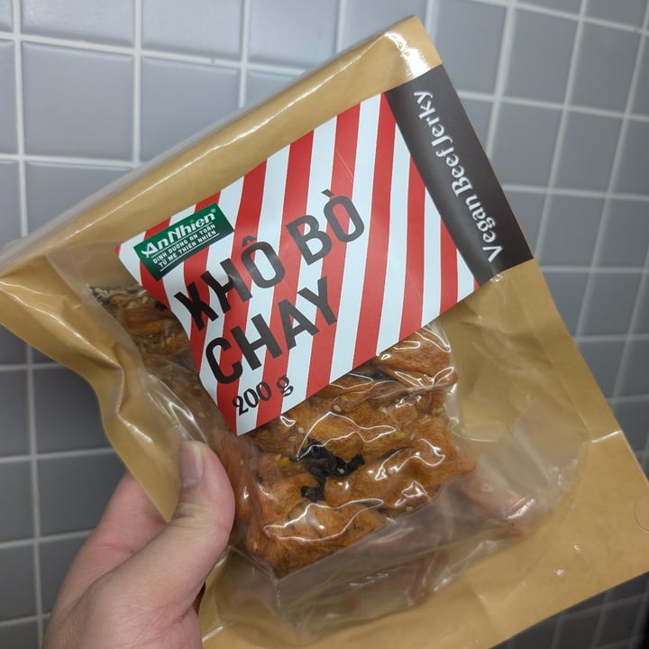 photo of An Nhien Food Vegan Beef Jerky shared by @stevenneoh on  07 Oct 2025 - review