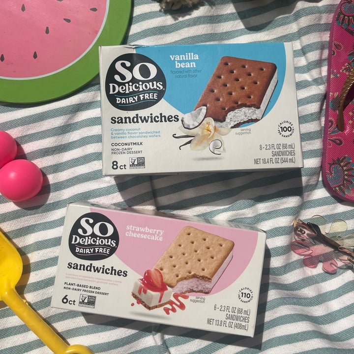 photo of So Delicious Dairy Free Vanilla Bean Sandwiches shared by @alexanicole on  16 Sep 2025 - review