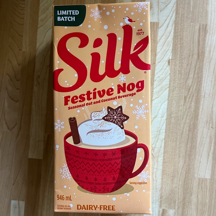 photo of Silk Dairy-Free Festive Nog shared by @ecoveg on  16 Oct 2023 - review