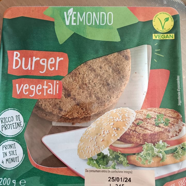 photo of Vemondo Burger vegetali shared by @frama on  07 Jan 2024 - review