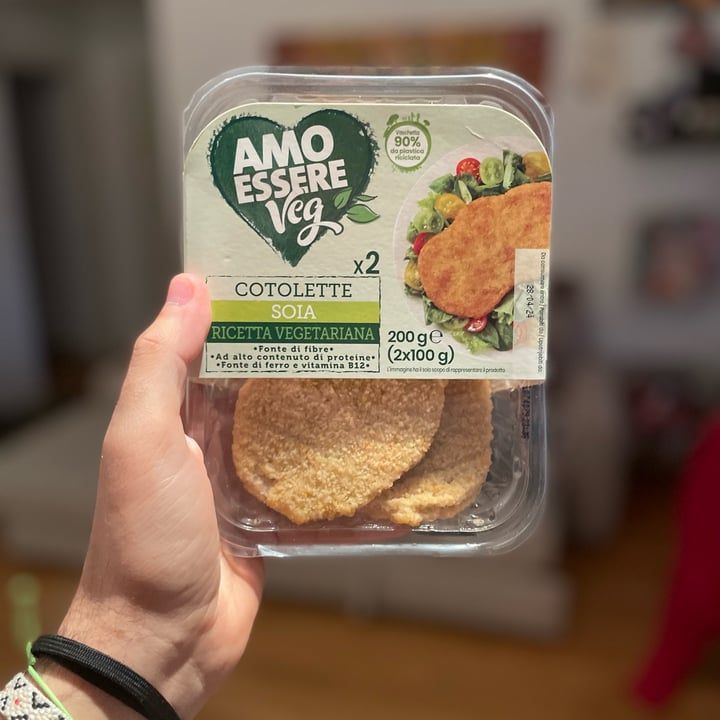 photo of Amo Essere Veg Cotolette soia shared by @tenny88 on  17 Apr 2024 - review