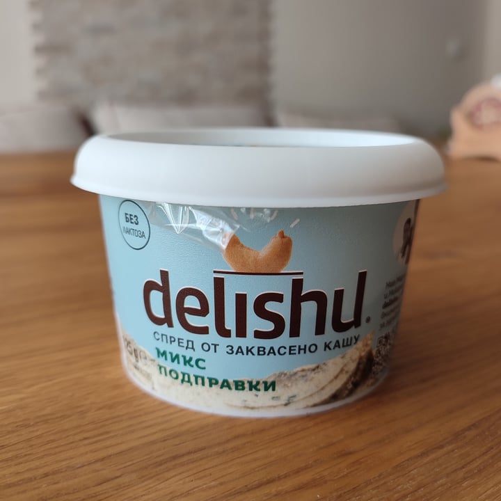 photo of Delishu Cashew spread - mixed herbs shared by @flouredfingers on  12 Apr 2024 - review