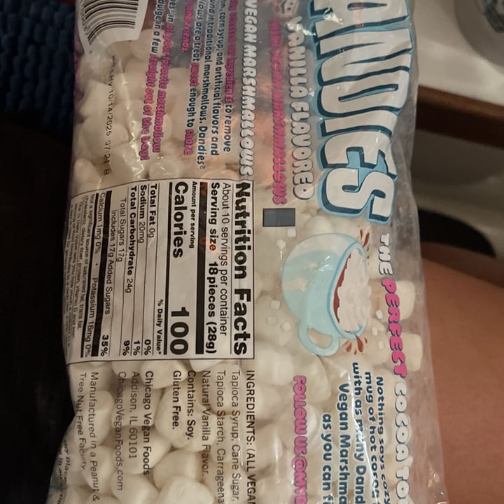 photo of Dandies Dandies All Natural Mini Vanilla Marshmallows shared by @oshmorethstorm on  19 Aug 2025 - review