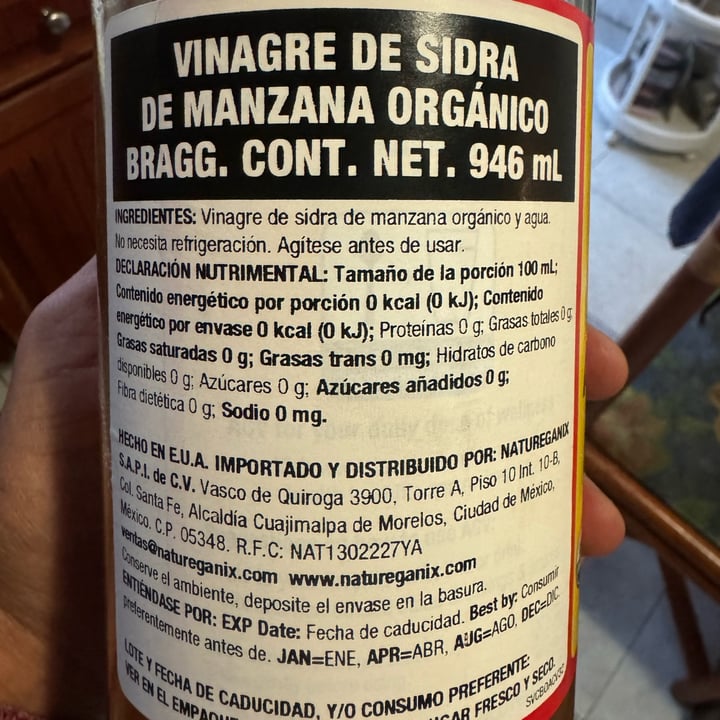 photo of Bragg Apple Cider Vinegar shared by @maumamu on  11 Apr 2024 - review