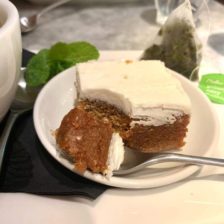 photo of Pizza Express Stem Ginger Cake And Green Tea shared by @vegpledge on  12 Dec 2024 - review