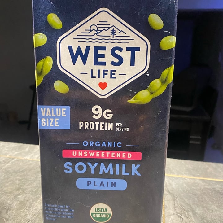 photo of West Life Organic Unsweetened Soymilk Plain shared by @rogerfriday on  08 Feb 2024 - review