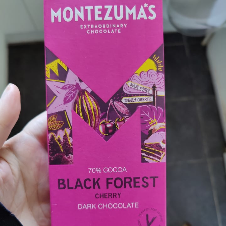 photo of Montezuma's Black Forest - 70% Cocoa Cherry Dark Chocolate shared by @plumesworld on  16 Oct 2023 - review
