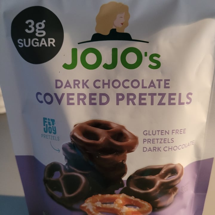 photo of Jojo’s Dark Chocolate Covered Pretzels shared by @thoroughseagull51 on  31 Jul 2025 - review