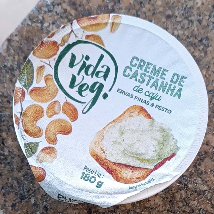 photo of Vida Veg Creme de Castanha de Caju com Ervas Finas & Pesto shared by @carlak on  25 Nov 2024 - review