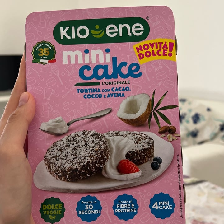photo of Kioene Mini Cake Tortina con Cacao, Cocco e Avena shared by @dinolau97 on  06 Oct 2023 - review