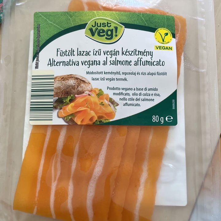 photo of Just Veg! (ALDI Italy) alternativa vegana al salmone affumicato shared by @elena998 on  11 Sep 2023 - review