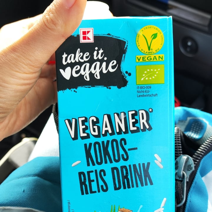 photo of Kaufland Take it Veggie coconut rice drink shared by @goe on  25 Apr 2024 - review