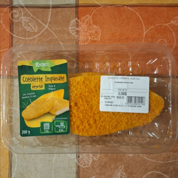 photo of Vemondo cotolette impanate vegetali shared by @deesy on  06 Mar 2025 - review
