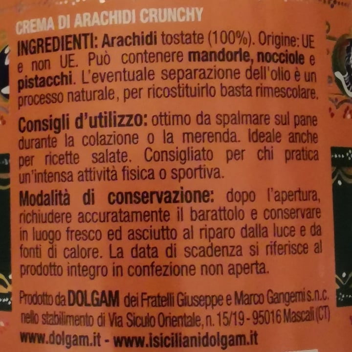 photo of I Siciliani Burro Di Arachidi Crunchy shared by @aili59 on  14 Sep 2023 - review