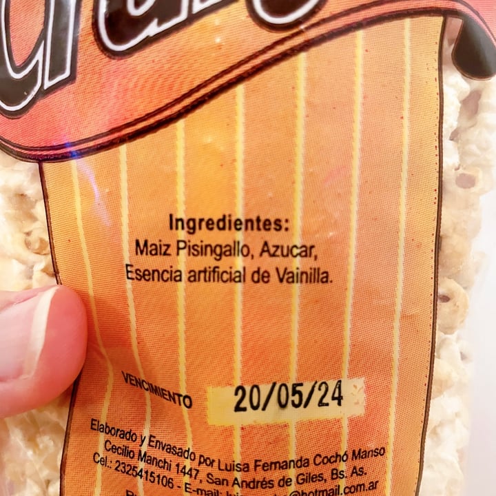 photo of Crunchs Pochoclo Dulce shared by @franvegg on  29 Mar 2024 - review