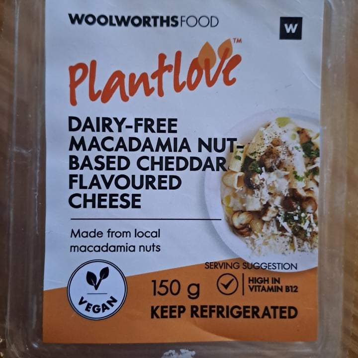 photo of Plantlove Dairy free macadamia nut based flavored cheese shared by @beverley77 on  12 May 2024 - review