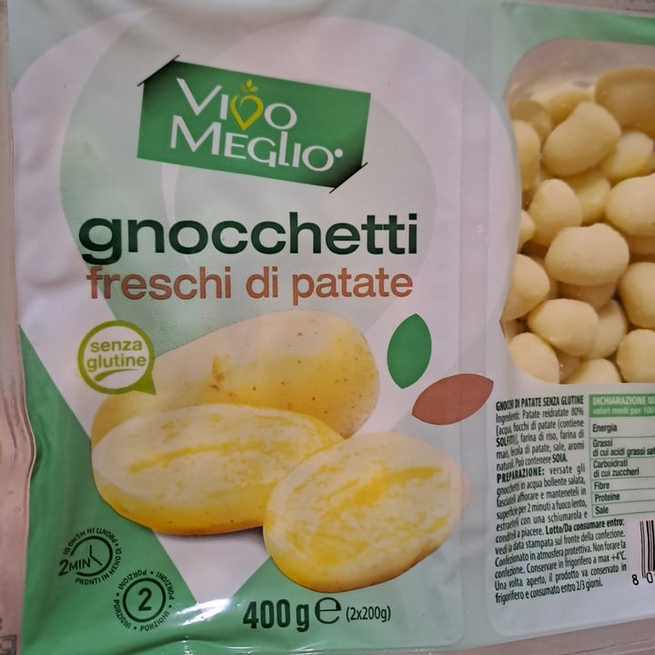 photo of Vivo Meglio Gnocchi di patate senza glutine shared by @irislacaprettafelice on  15 Apr 2024 - review