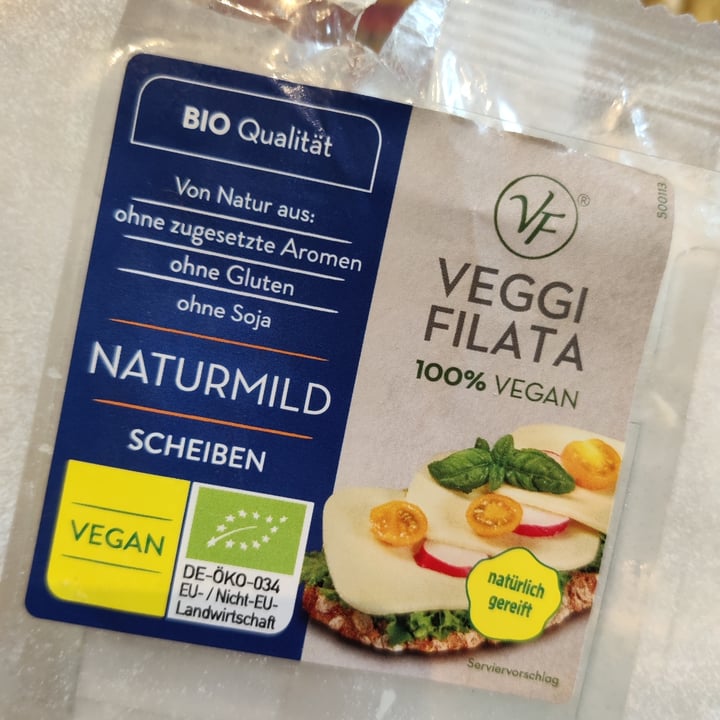 photo of Veggi Filata Veganer Käse Naturmild shared by @realsustainablelife on  16 Feb 2024 - review